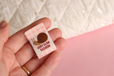 The Cosy Club Handmade - Very Slow Fashion - 6 Double Sided Sewing Labels