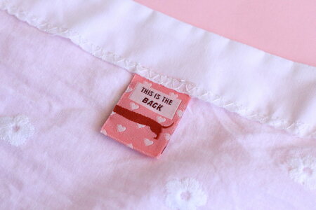 The Cosy Club Handmade - Sausage Dog - 6 Double Sided Sewing Labels