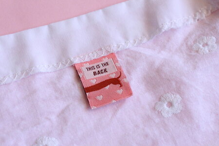 The Cosy Club Handmade - Sausage Dog - 6 Double Sided Sewing Labels