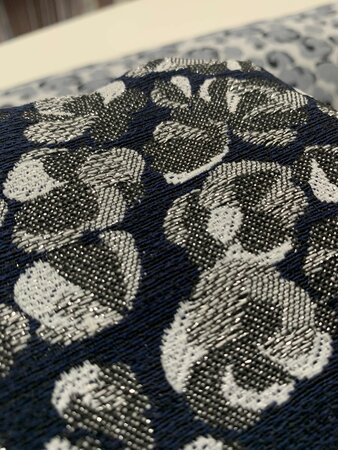 DEADSTOCK Viooltjes JACQUARD
