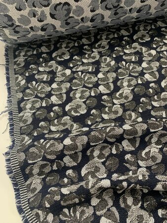 DEADSTOCK Viooltjes JACQUARD