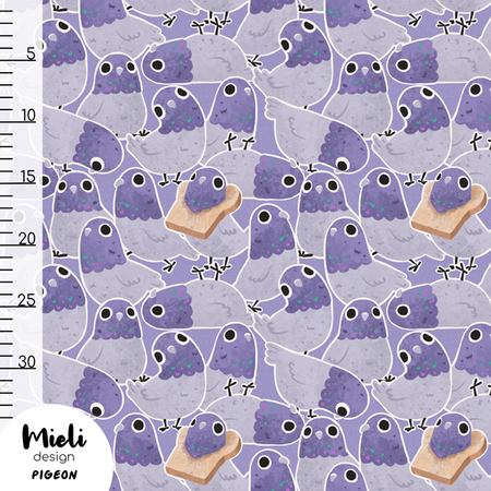 PRE ORDER Mieli Design - Pigeon JERSEY (organic)