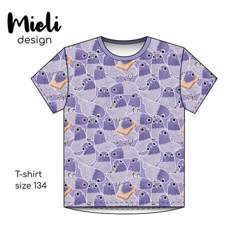 PRE ORDER Mieli Design - Pigeon JERSEY (organic)
