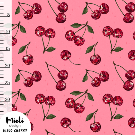 PRE ORDER Mieli Design - Disco Cherry  JERSEY (organic)