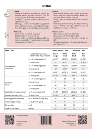 Ansje - BRISTOL  - LARGE LUNCHBOX/BEAUTYCASE PAKKET