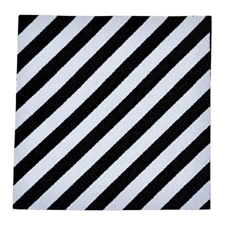 Loop&Label XXL - Schuine Streep Zwart/Wit