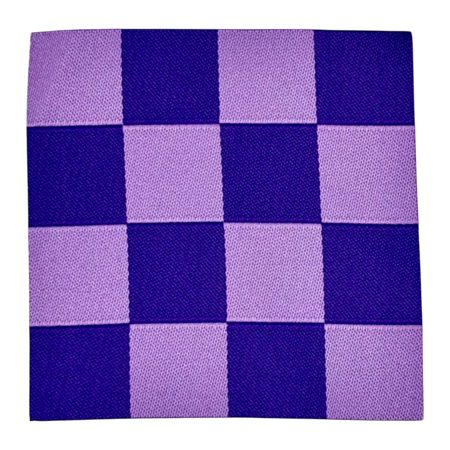 Loop&Label XXL - Vakjes Lila Paars 