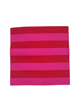 Loop&Label XXL - Strepen Fuchsia/Rood