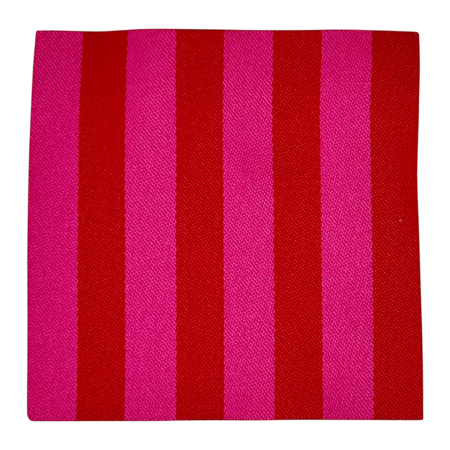 Loop&Label XXL - Strepen Fuchsia/Rood