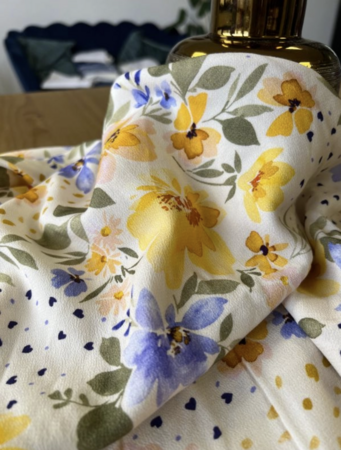 My Dress Made - Mélia Pastel - Viscose Crêpe OEKO-TEX® STeP & FSC