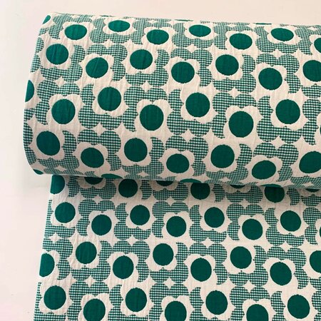 Cousette - Marguerite/Vichy Green JACQUARD