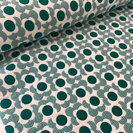 Cousette - Marguerite/Vichy Green JACQUARD