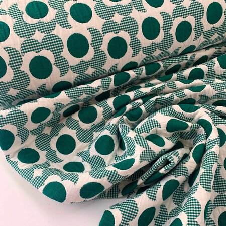 Cousette - Marguerite/Vichy Green JACQUARD