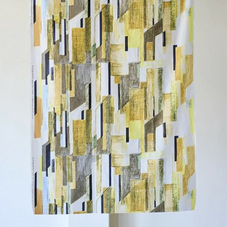 Kokka Japan / Keshiki - Office street Yellow - 30 VIYELLA KATOEN