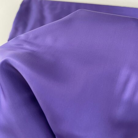 COUPON 95 CM CUPRO voeringstof Dark Lavender