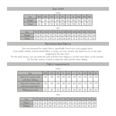 Bel'Etoile - Sem Sweater Unisex 32-54