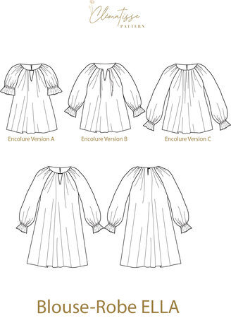 Clématisse - Ella DRESS/BLOUSE