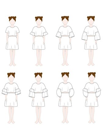 Notches - Willy Blouse & Jurk KIDS