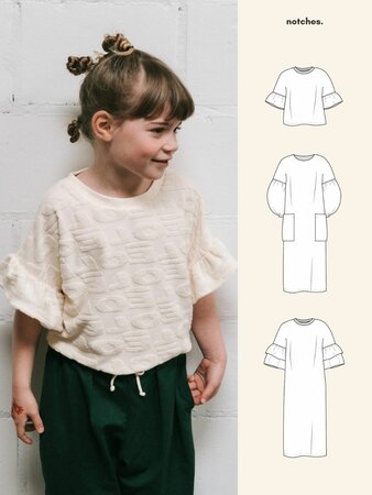 Notches - Willy Blouse & Jurk KIDS
