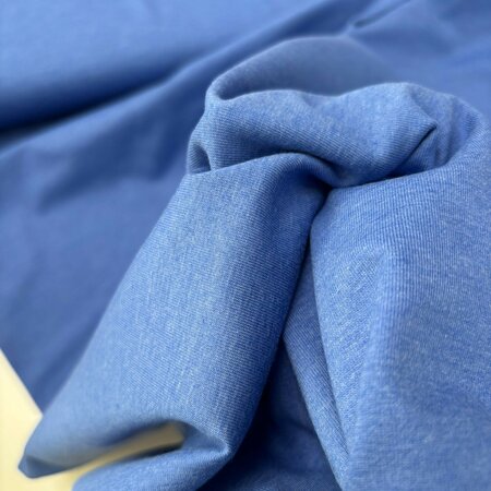Fabrilogy - Cornflower Blue - Melange jersey