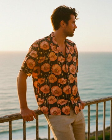 Madame IRIS - Poppy VISCOSE ECOVERO