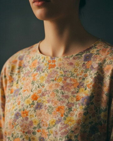 Madame IRIS - Azelie VISCOSE ECOVERO