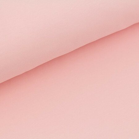 COUPON 60cm Stoffonkel Solid Peach Pink  JERSEY GOTS