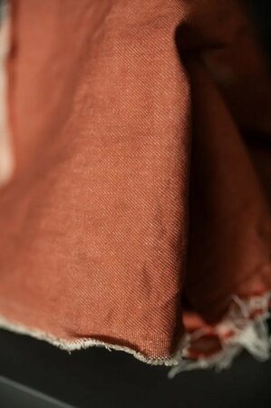 COUPON 160cm Merchant & Mills -Terracotta Organic Denim