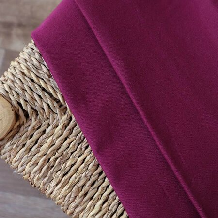 COUPON 160cm Lise Tailor - Violet - GABARDINE STRETCH