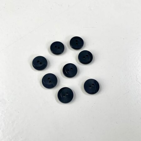 Darkest blue 46 Galalith - 12mm