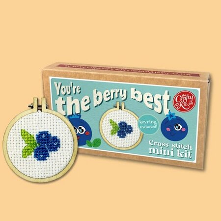 Cross Stitch Mini Kit - You're the berry best!