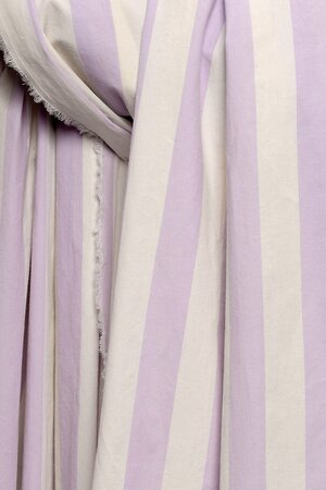 Atelier Brunette Stripes Jelly Purple COTTON 