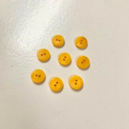 Yellow 74 Galalith - 12mm