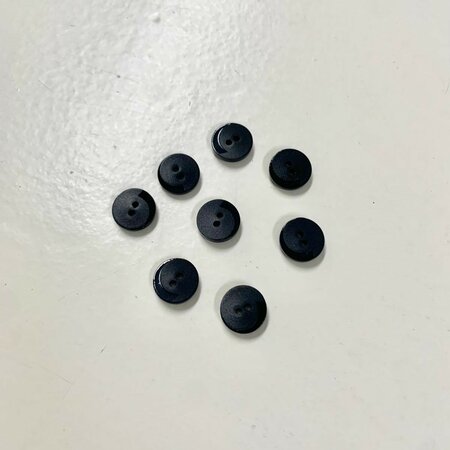 Black 98 Galalith - 12mm