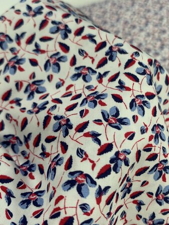 DEADSTOCK Multicolour COTTON POPLIN
