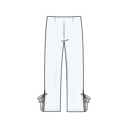 Puff and Pencil - Slit Pants 