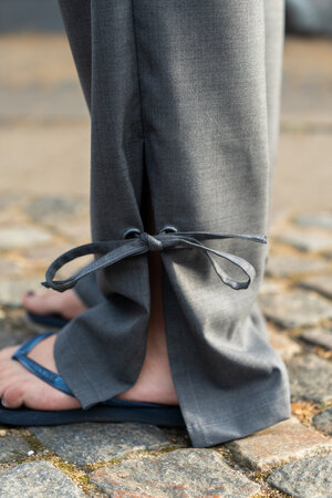 Puff and Pencil - Slit Pants 