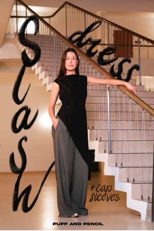 Puff and Pencil - Slash Dress X Cap Sleeves 