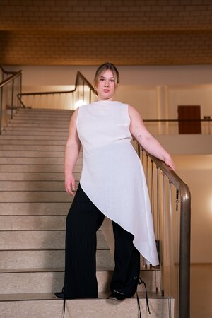 Puff and Pencil - Slash Dress X Cap Sleeves 