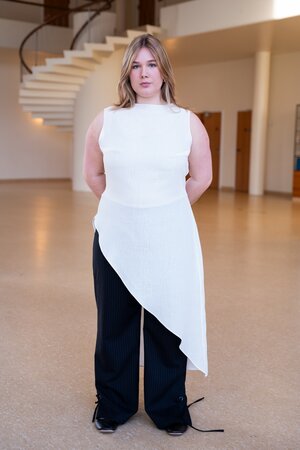 Puff and Pencil - Slash Dress X Cap Sleeves 