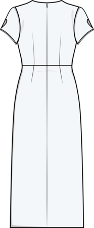 Puff and Pencil - Moon Dress