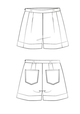 Maison Fauve - Peacock SHORT