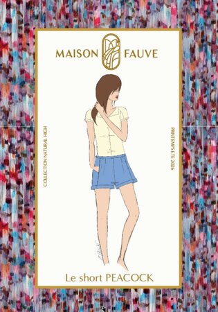 Maison Fauve - Peacock SHORT