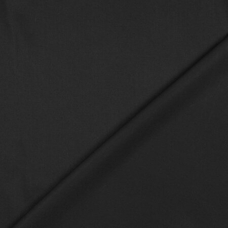 COUPON 85cm Verhees - TENCEL™ LYOCELL SANDWASH - Black