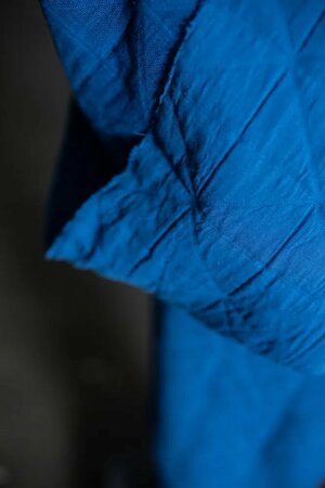 Merchant & Mills - Blue Pop Jacquard/Quilted cotton
