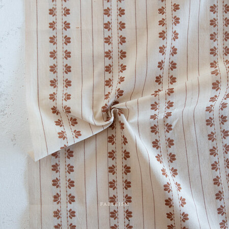 COUPON 55 CM Fableism - Deco Stripe Umber - KATOEN