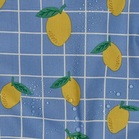 Verhees - Squared Lemons COATED COTTON