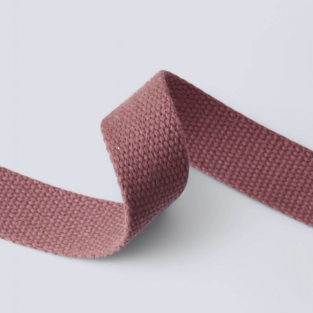 Mind the MAKER - Rosewood COTTON WEBBING 25MM