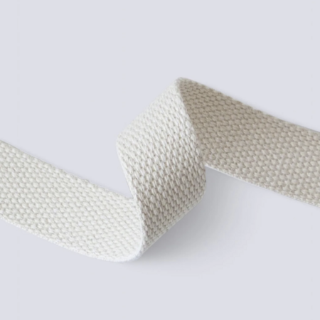 Mind the MAKER - Natural COTTON WEBBING 25MM