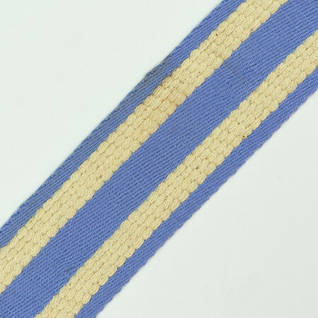 Tassenband Lilac - Off White Stripes 40mm